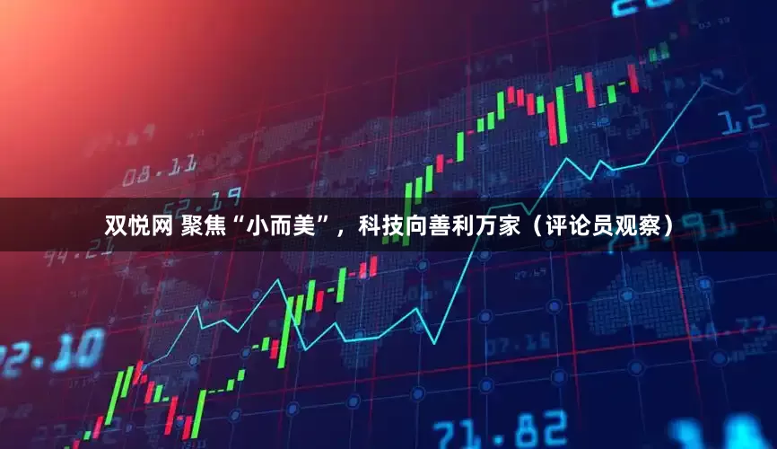 双悦网 聚焦“小而美”，科技向善利万家（评论员观察）